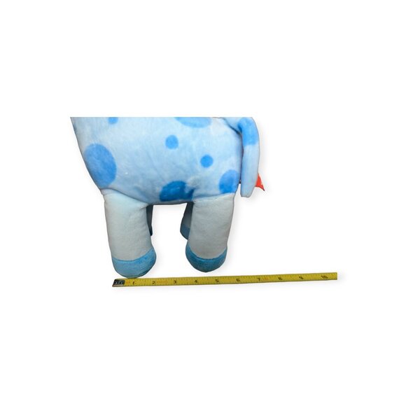 Gitzy Blue Polka Dot Giraffe Lovey Nursery NWOT - Picture 14 of 14